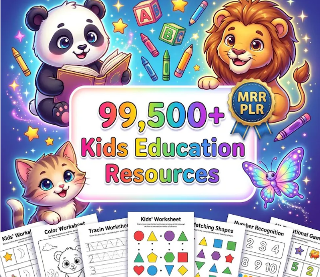 99,500+ Kids Learning Bundle