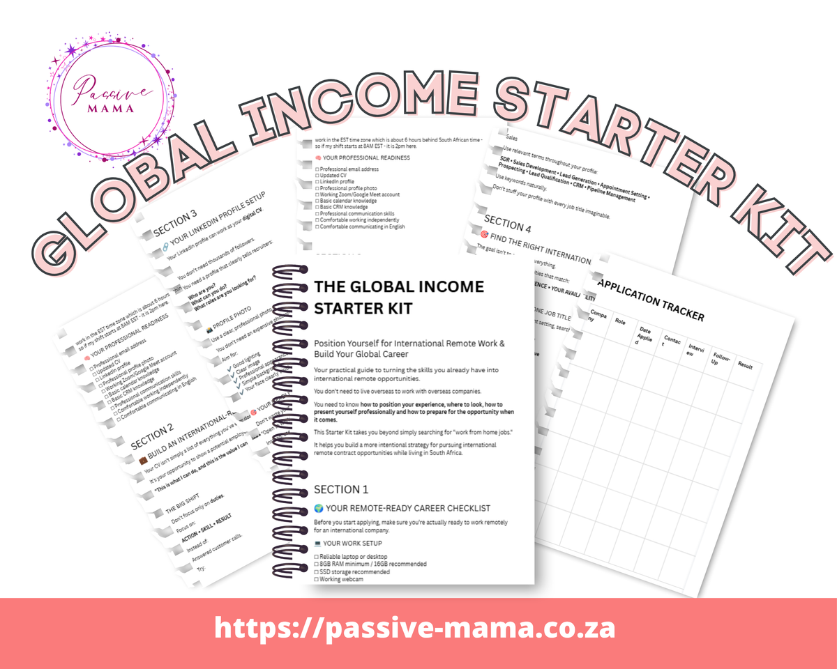 The Global Income Starter Kit